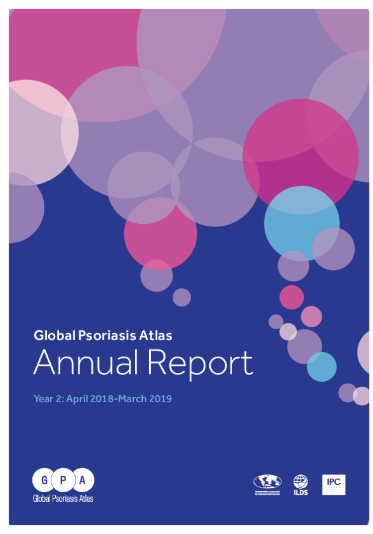 global psoriasis atlas annual report april 2018 march 2019